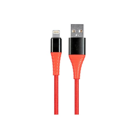 Monoprice AtlasFlex Series Durable Apple MFi Certified Lightning to USB Type-A C 31189